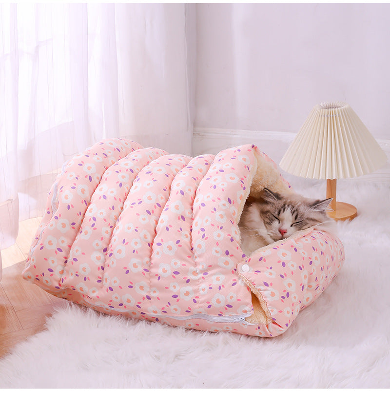 CozyPaws Winter Warming Pet Bed