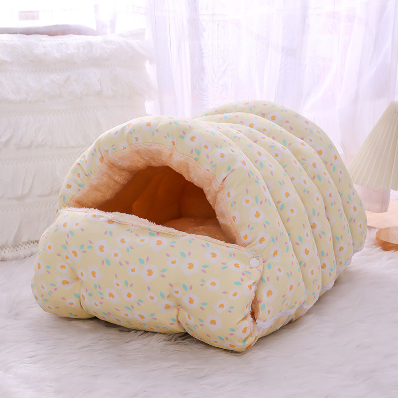 CozyPaws Winter Warming Pet Bed