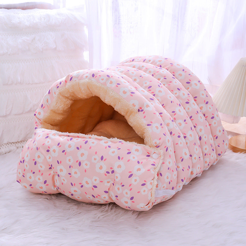 CozyPaws Winter Warming Pet Bed