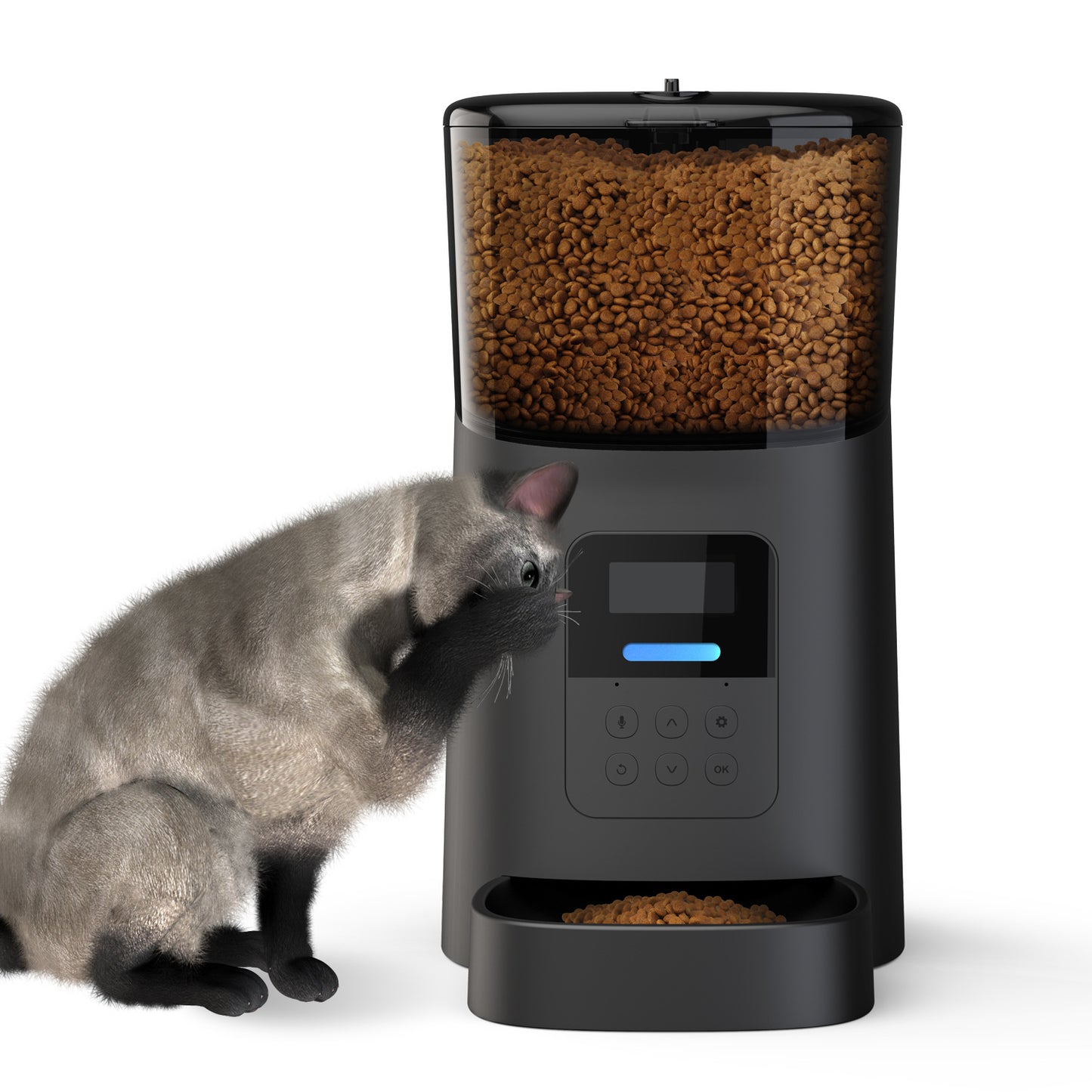 6L Large automatic feeder with WiFi for cats and dogs