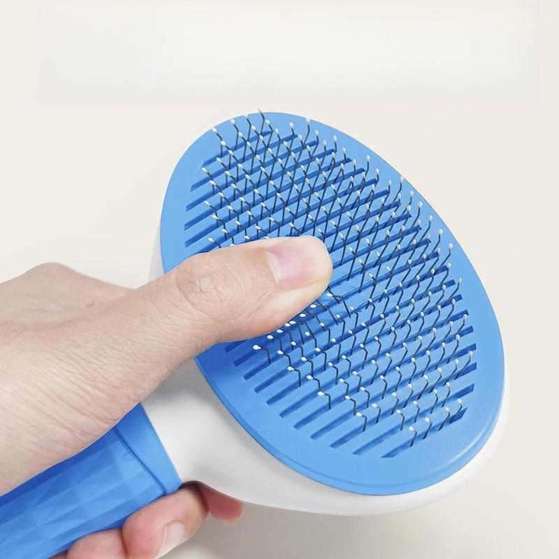 Comfort Self-Cleaning Pet Hair Removal & Grooming Brush