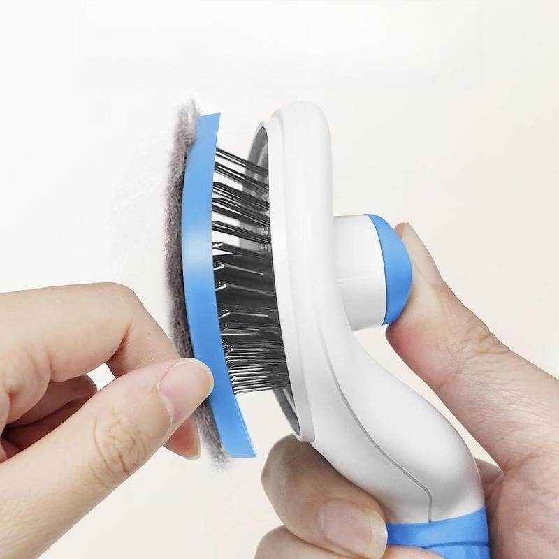 Comfort Self-Cleaning Pet Hair Removal & Grooming Brush